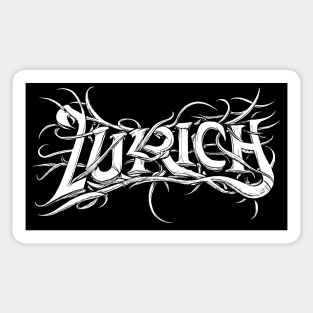 Zurich Metalheads Metal Band - Zurich Switzerland Sticker